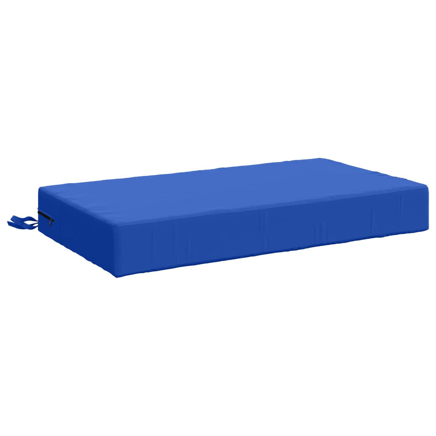 Zitkussen SOEST 100% Polyester Koninklijk Blauw 70 x 40 x 10 cm
