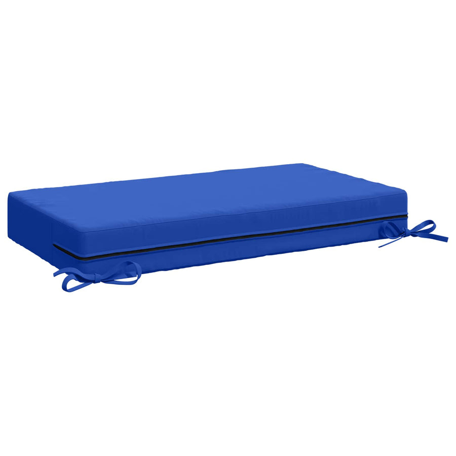 Zitkussen SOEST 100% Polyester Koninklijk Blauw 70 x 40 x 10 cm