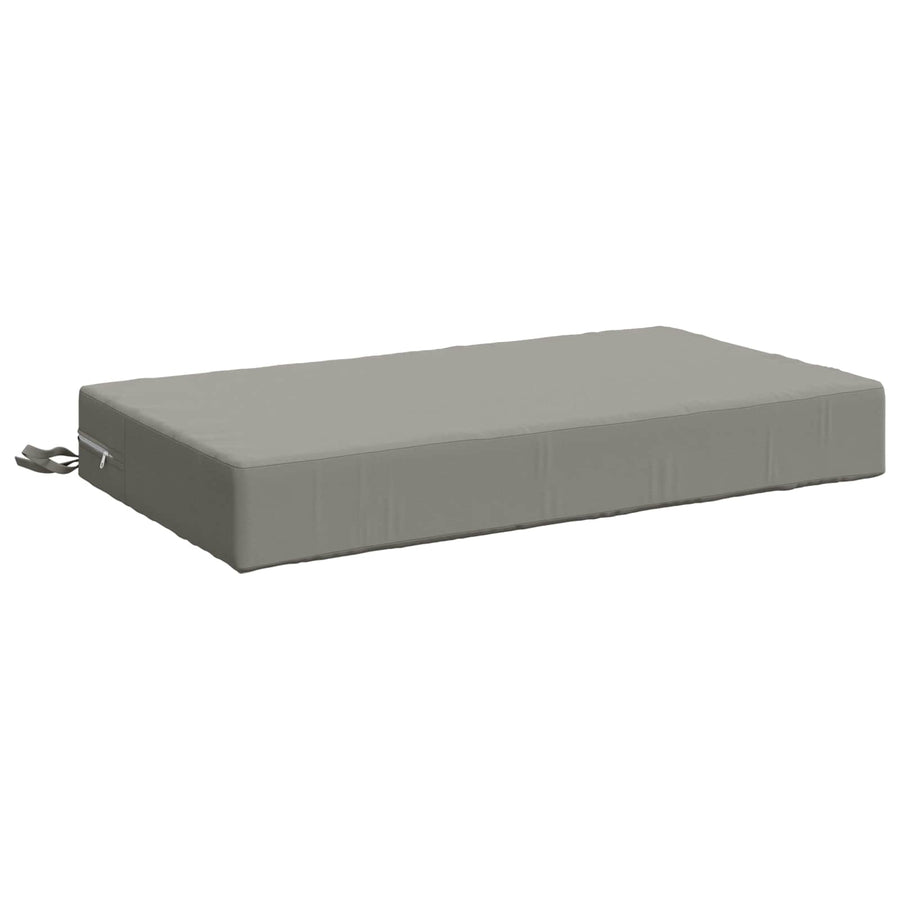 Zitkussen SOEST 100% Polyester Grijs 70 x 40 x 10 cm