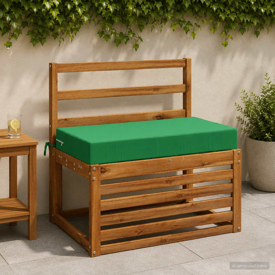Zitkussen SOEST 100% Polyester Groen 70 x 40 x 10 cm