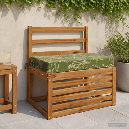 Zitkussen SOEST 100% Polyester Bladontwerp 70 x 40 x 10 cm