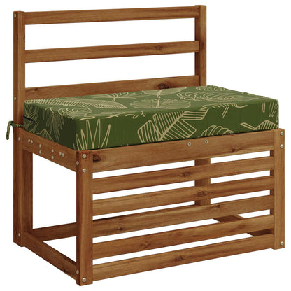 Zitkussen SOEST 100% Polyester Bladontwerp 70 x 40 x 10 cm