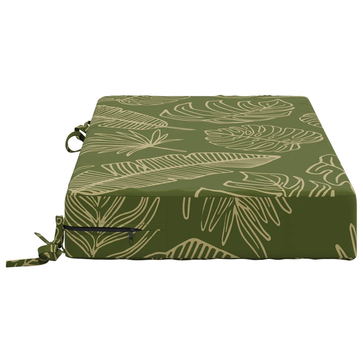 Zitkussen SOEST 100% Polyester Bladontwerp 70 x 40 x 10 cm