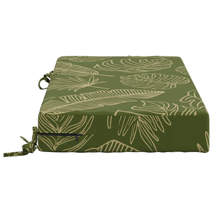Zitkussen SOEST 100% Polyester Bladontwerp 70 x 40 x 10 cm