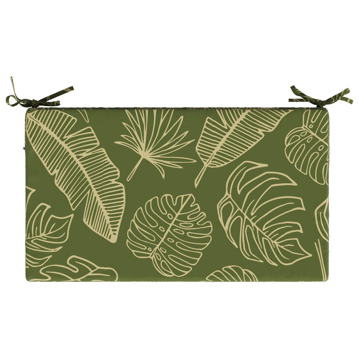 Zitkussen SOEST 100% Polyester Bladontwerp 70 x 40 x 10 cm