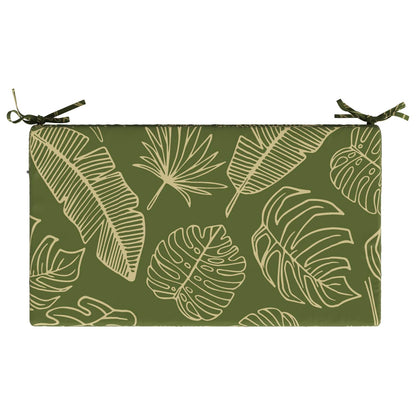 Zitkussen SOEST 100% Polyester Bladontwerp 70 x 40 x 10 cm