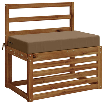 Zitkussen SOEST 100% Polyester Taupe 70 x 40 x 10 cm