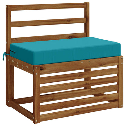 Zitkussen SOEST 100% Polyester Turquoise 70 x 40 x 10 cm