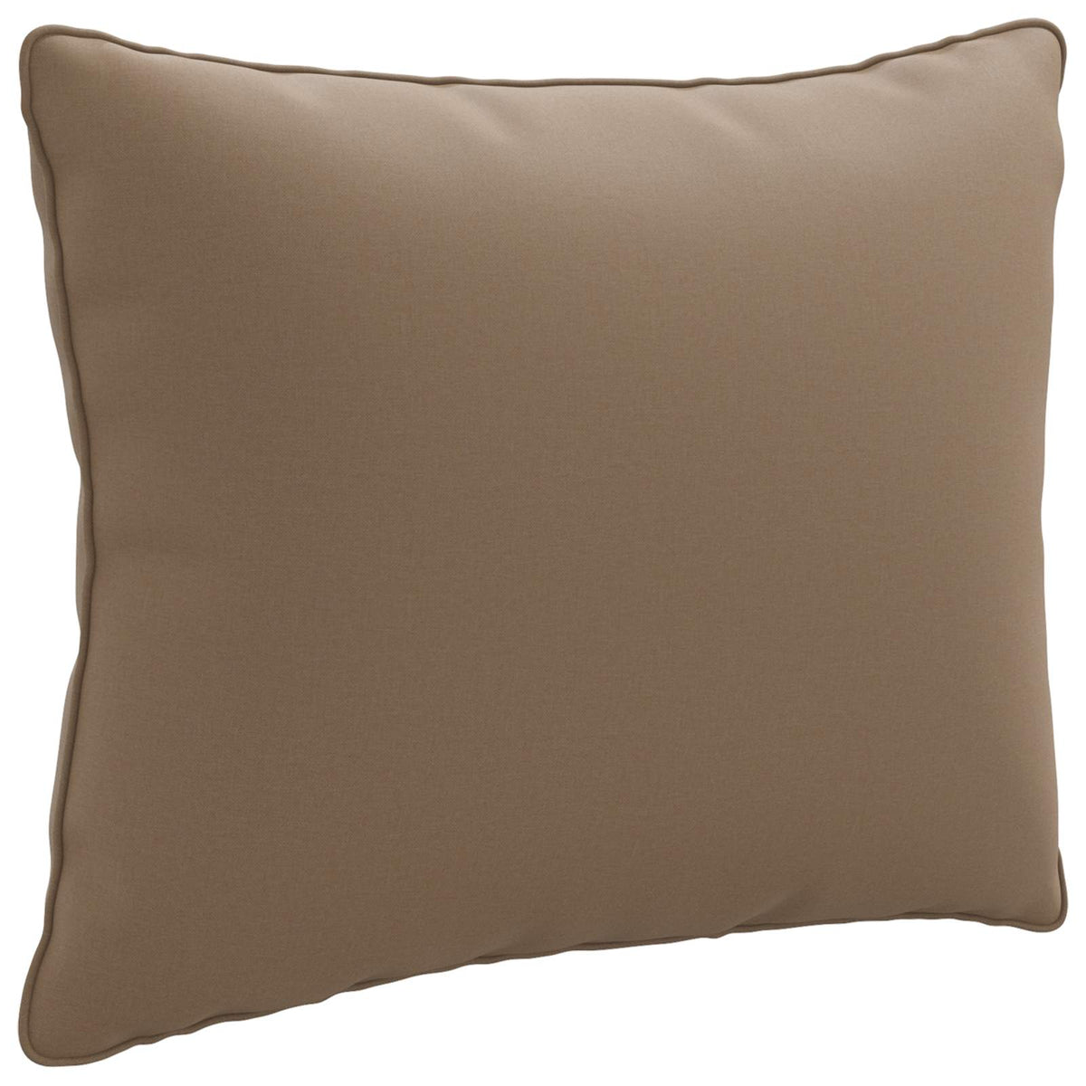 1-Delig Rugkussen PUTTEN 100% Polyester Taupe 50 x 40 x 15 cm