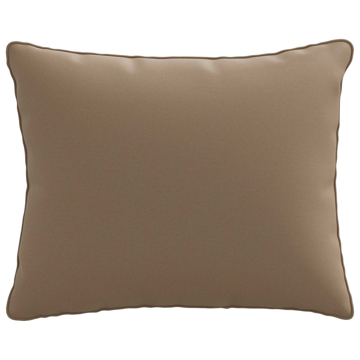 1-Delig Rugkussen PUTTEN 100% Polyester Taupe 50 x 40 x 15 cm