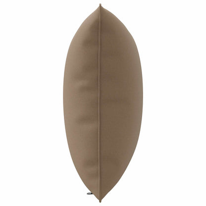 1-Delig Rugkussen PUTTEN 100% Polyester Taupe 50 x 40 x 15 cm