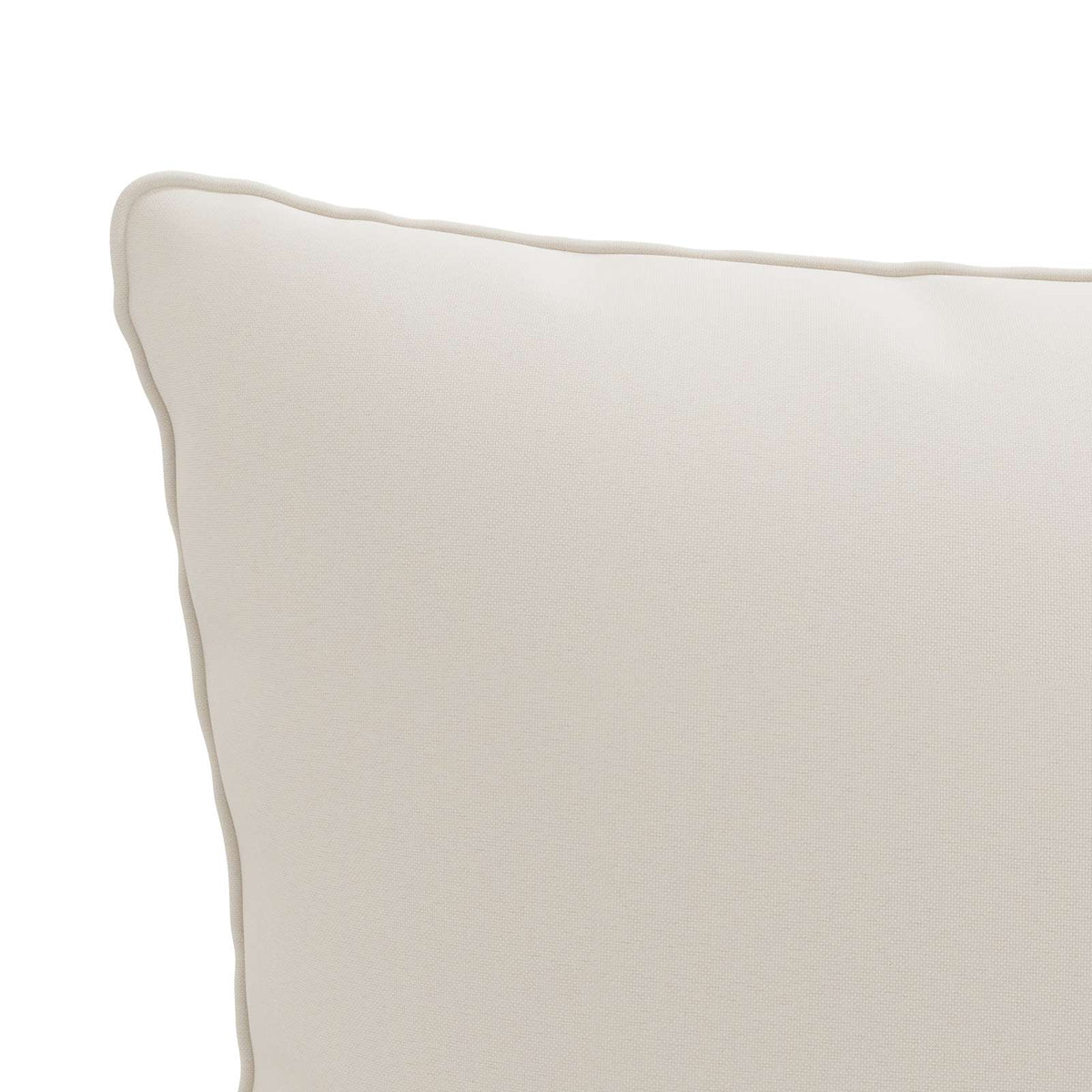 1-Delig Rugkussen PUTTEN 100% Polyester Wit 50 x 40 x 15 cm