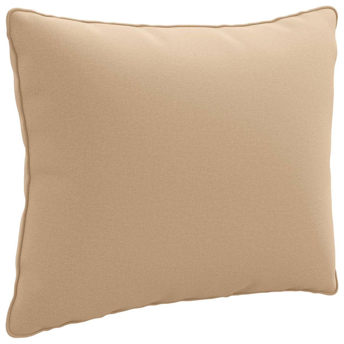 1-Delig Rugkussen PUTTEN 100% Polyester Zand 50 x 40 x 15 cm