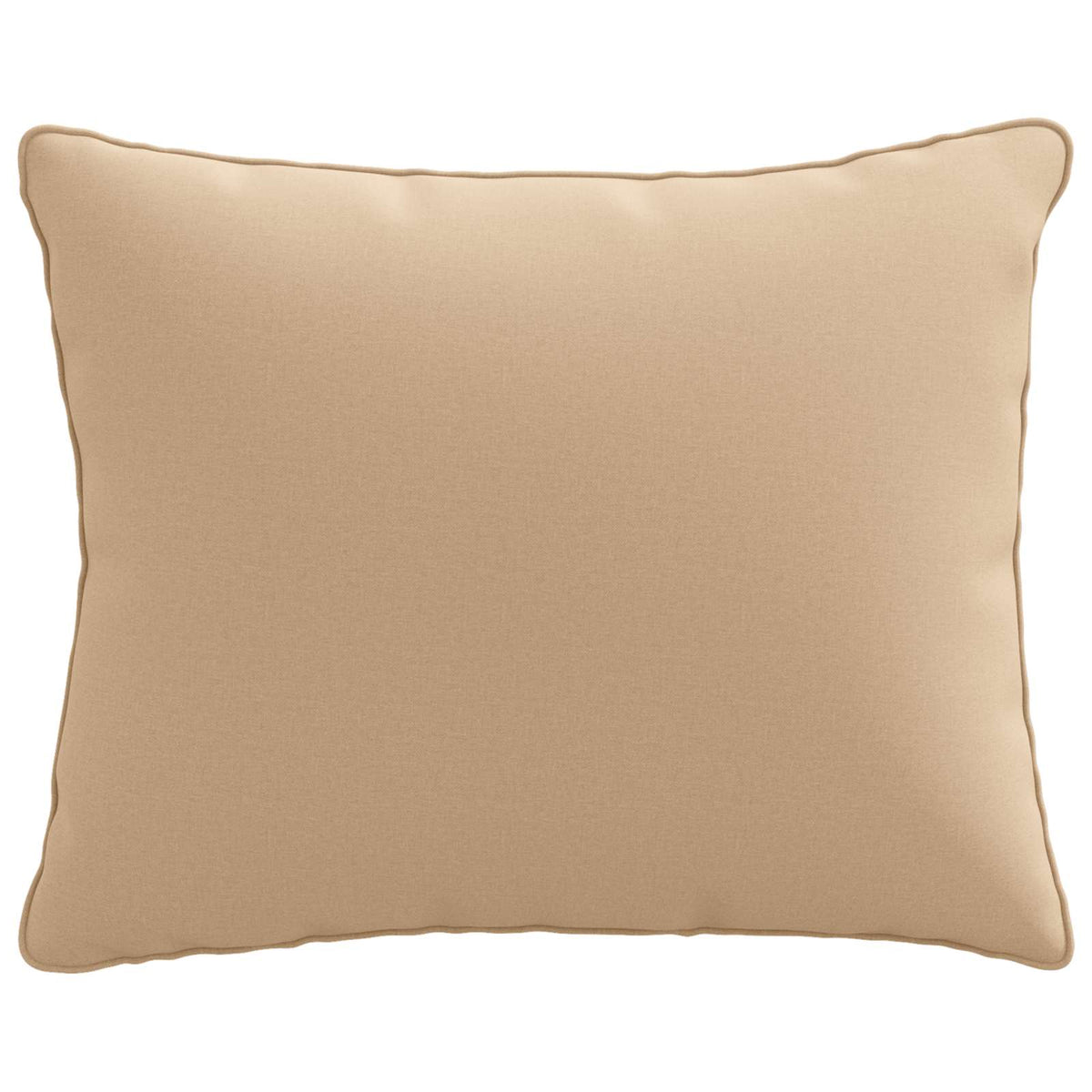 1-Delig Rugkussen PUTTEN 100% Polyester Zand 50 x 40 x 15 cm