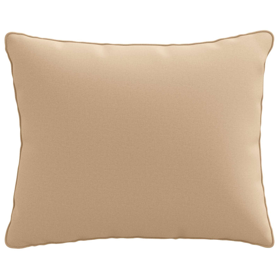 1-Delig Rugkussen PUTTEN 100% Polyester Zand 50 x 40 x 15 cm