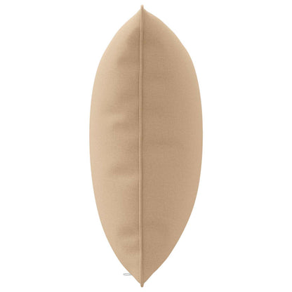 1-Delig Rugkussen PUTTEN 100% Polyester Zand 50 x 40 x 15 cm