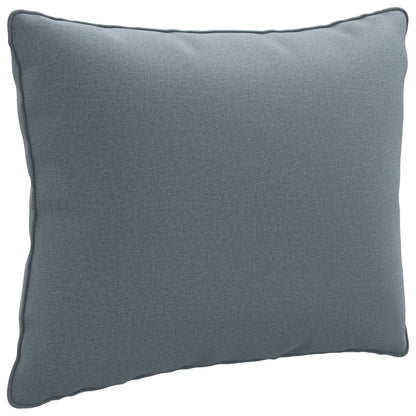 1-Delig Rugkussen PUTTEN 100% Polyester Blauw 50 x 40 x 15 cm