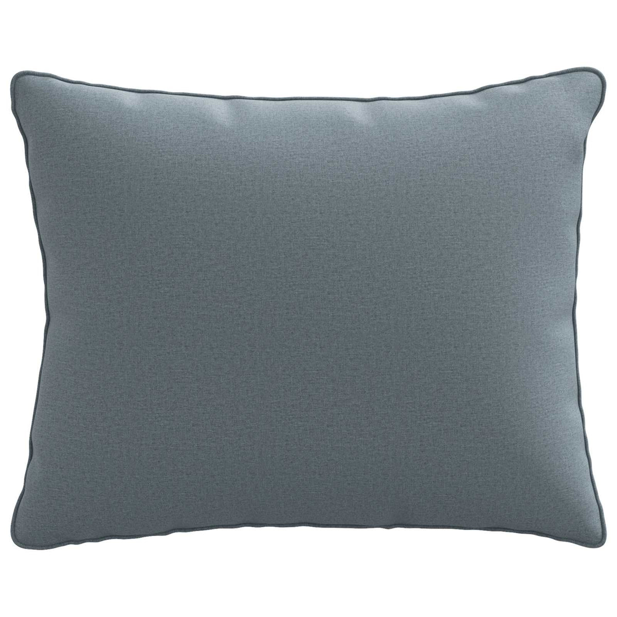 1-Delig Rugkussen PUTTEN 100% Polyester Blauw 50 x 40 x 15 cm