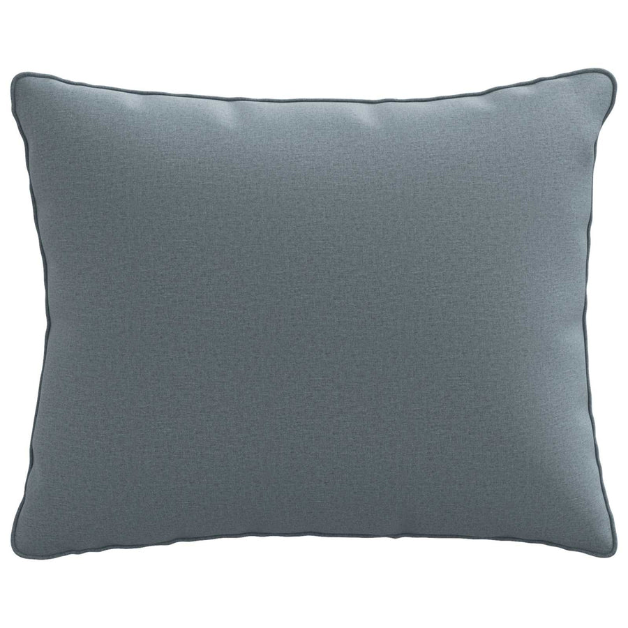 1-Delig Rugkussen PUTTEN 100% Polyester Blauw 50 x 40 x 15 cm