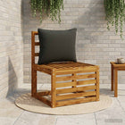 Rugkussen 60x40x15 cm zwart polyester