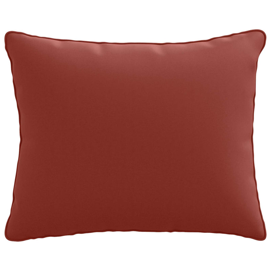 1-Delig Rugkussen PUTTEN 100% Polyester Rood 50 x 40 x 15 cm