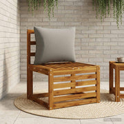 Rugkussen PUTTEN grijs 50x40x15 cm polyester