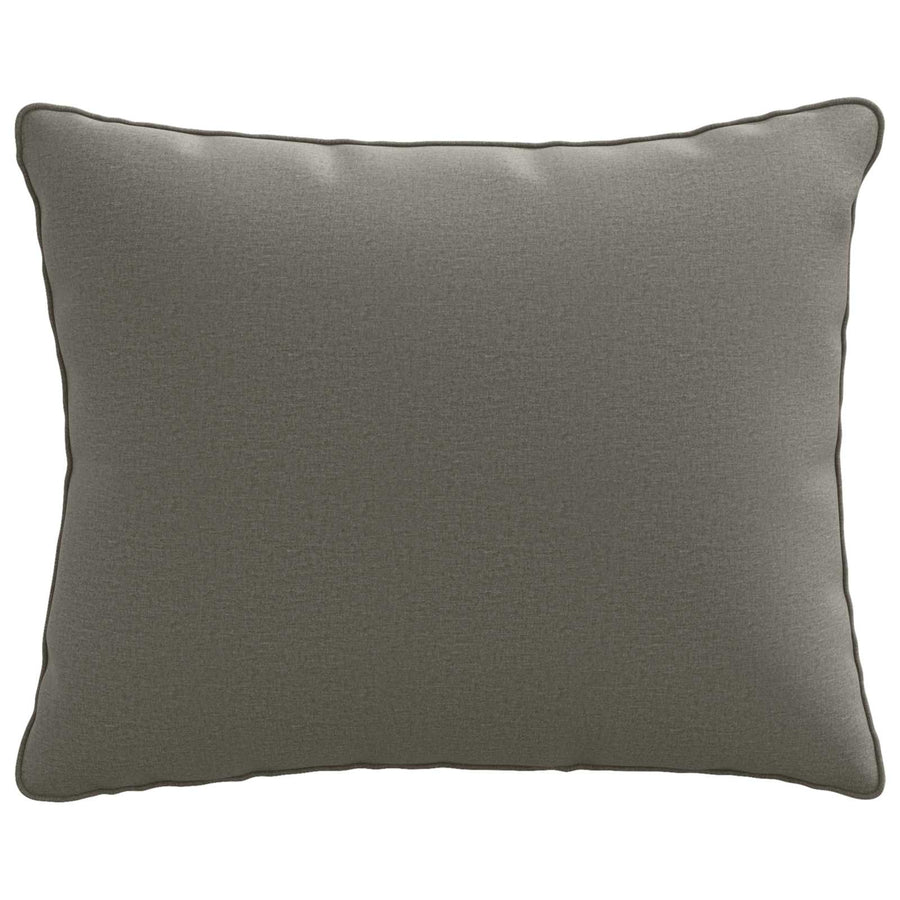 1-Delig Rugkussen PUTTEN 100% Polyester Grijs 50 x 40 x 15 cm