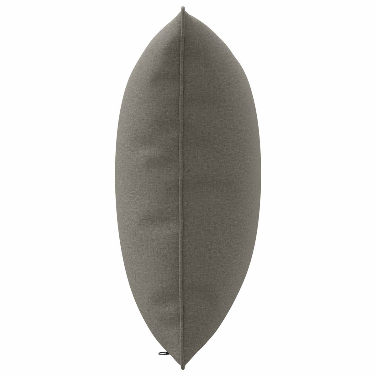 1-Delig Rugkussen PUTTEN 100% Polyester Grijs 50 x 40 x 15 cm
