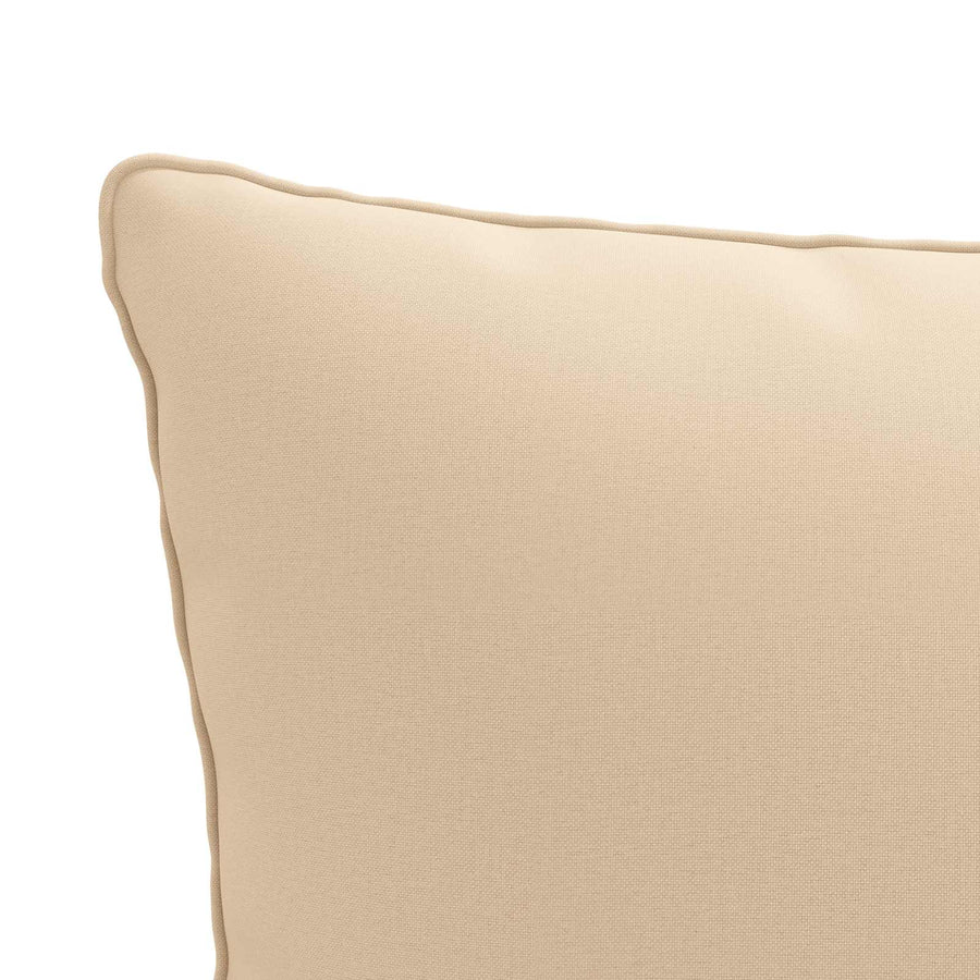 1-Delig Rugkussen PUTTEN 100% Polyester Crèmekleurig