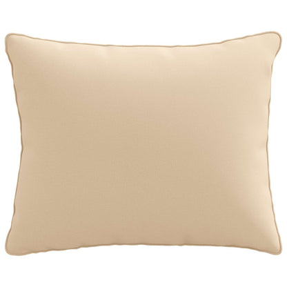 1-Delig Rugkussen PUTTEN 100% Polyester Crèmekleurig