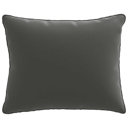 1-Delig Rugkussen PUTTEN 100% Polyester Antraciet