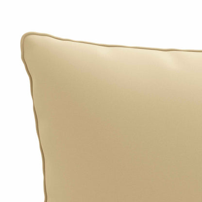 1-Delig Rugkussen PUTTEN 100% Polyester Beige 50 x 40 x 15 cm