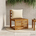 Rugkussen PUTTEN 50x40x15 cm beige polyester