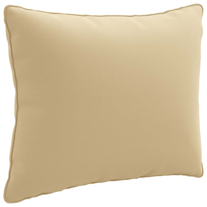 1-Delig Rugkussen PUTTEN 100% Polyester Beige 50 x 40 x 15 cm