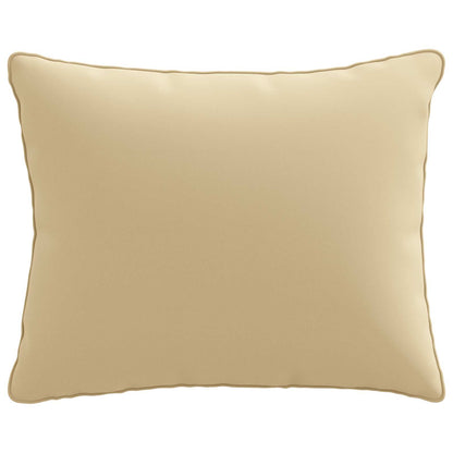 1-Delig Rugkussen PUTTEN 100% Polyester Beige 50 x 40 x 15 cm