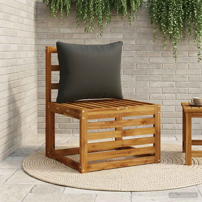 1-Delig Rugkussen PUTTEN 100% Polyester Zwart 60 x 40 x 15 cm