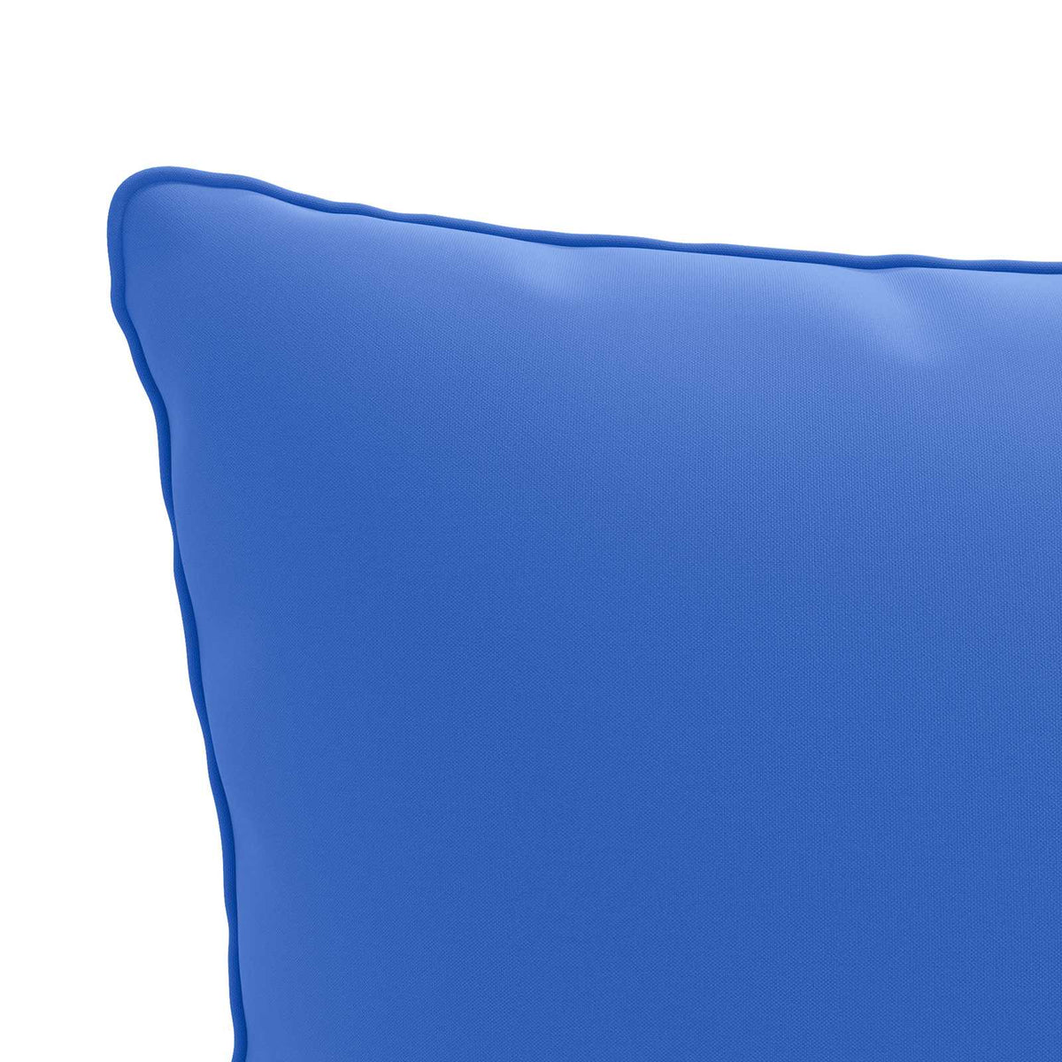 1-Delig Rugkussen PUTTEN 100% Polyester Koninklijk Blauw