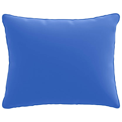 1-Delig Rugkussen PUTTEN 100% Polyester Koninklijk Blauw