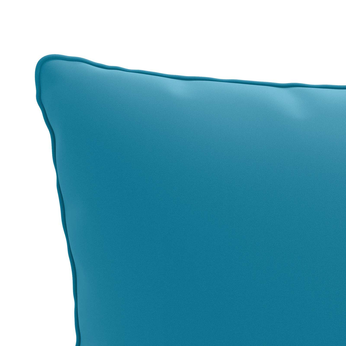 1-Delig Rugkussen PUTTEN 100% Polyester Lichtblauw