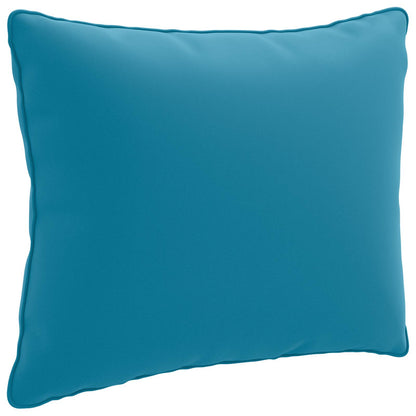 1-Delig Rugkussen PUTTEN 100% Polyester Lichtblauw