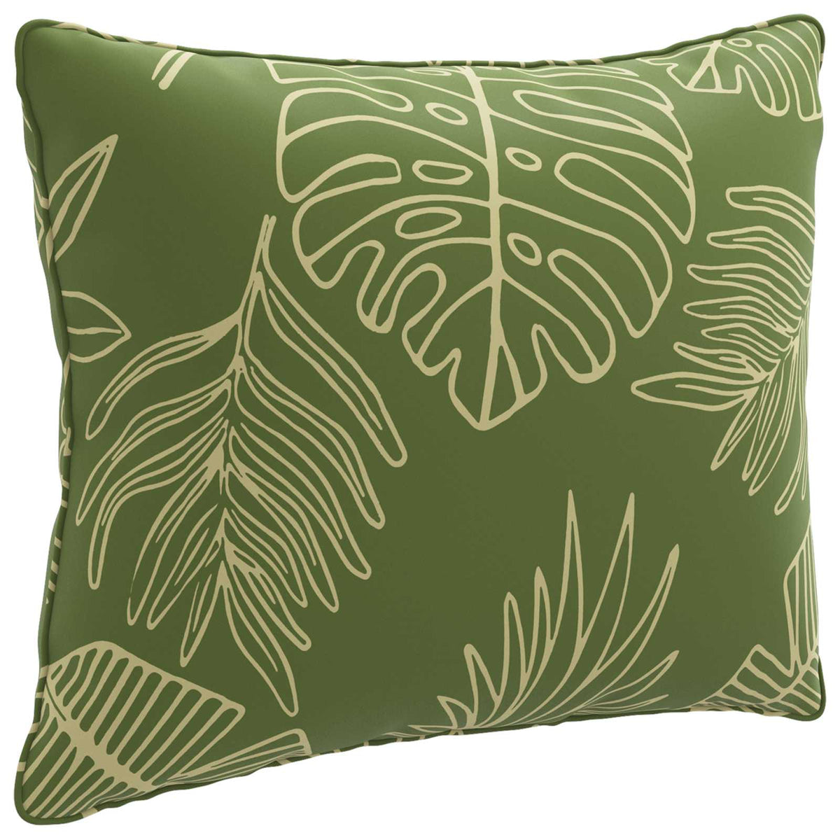 1-Delig Rugkussen PUTTEN 100% Polyester Bladontwerp