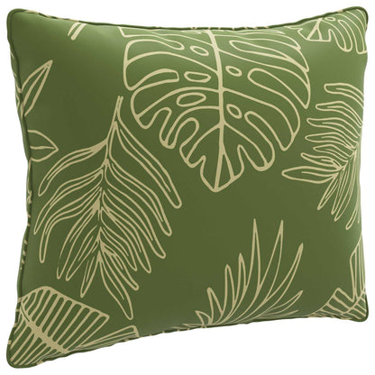1-Delig Rugkussen PUTTEN 100% Polyester Bladontwerp