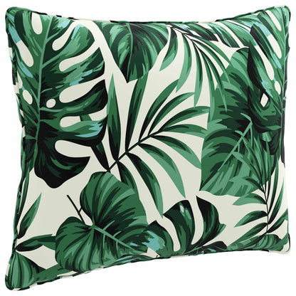 1-Delig Rugkussen PUTTEN 100% Polyester Bladpatroon