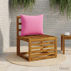 Rugkussen PUTTEN 50x40x15 cm roze polyester