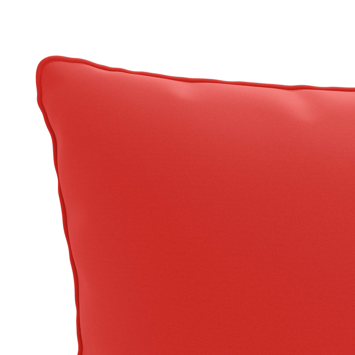 1-Delig Rugkussen PUTTEN 100% Polyester Rood 50 x 40 x 15 cm