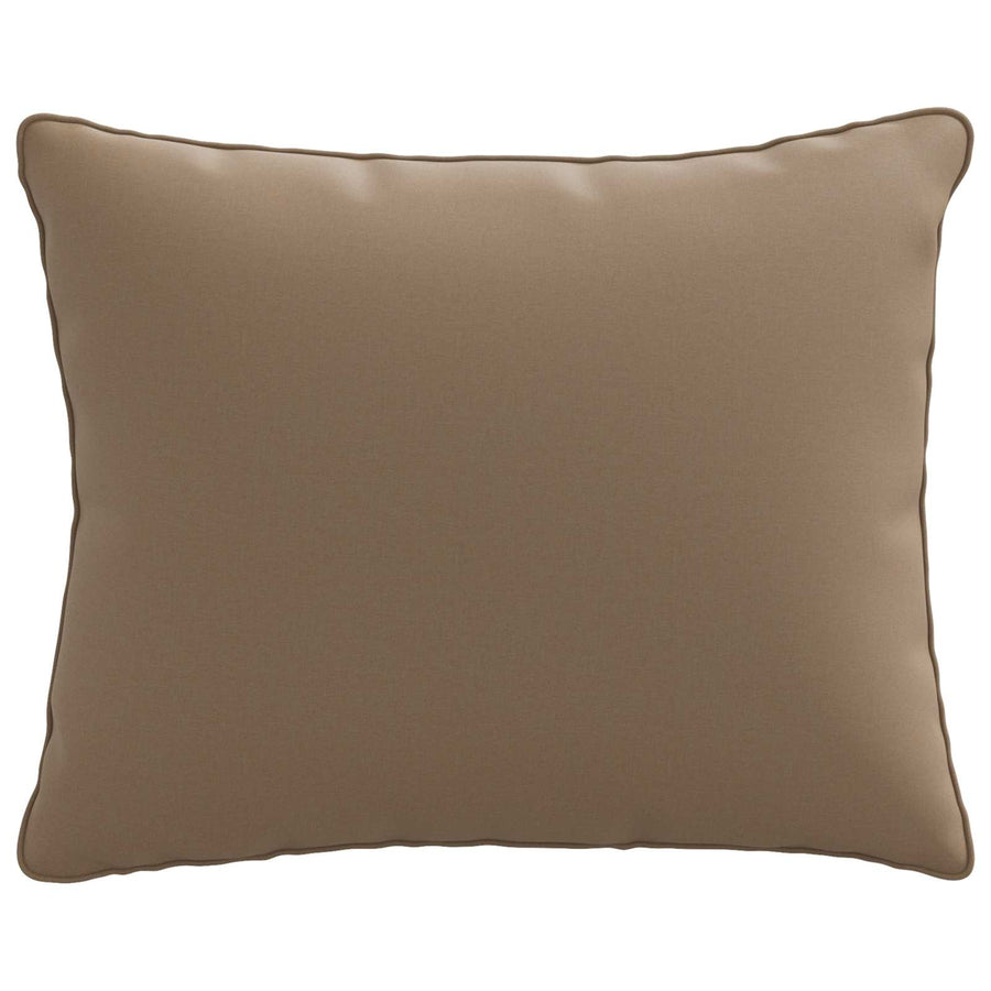 1-Delig Rugkussen PUTTEN 100% Polyester Taupe 60 x 40 x 15 cm