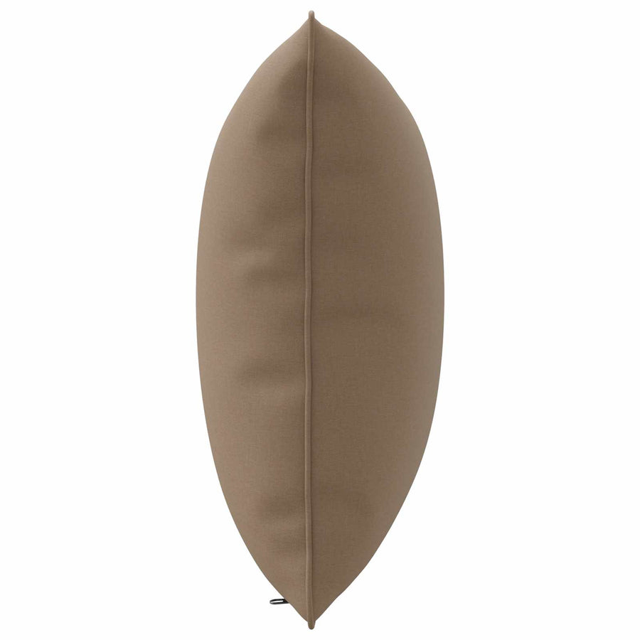 1-Delig Rugkussen PUTTEN 100% Polyester Taupe 60 x 40 x 15 cm