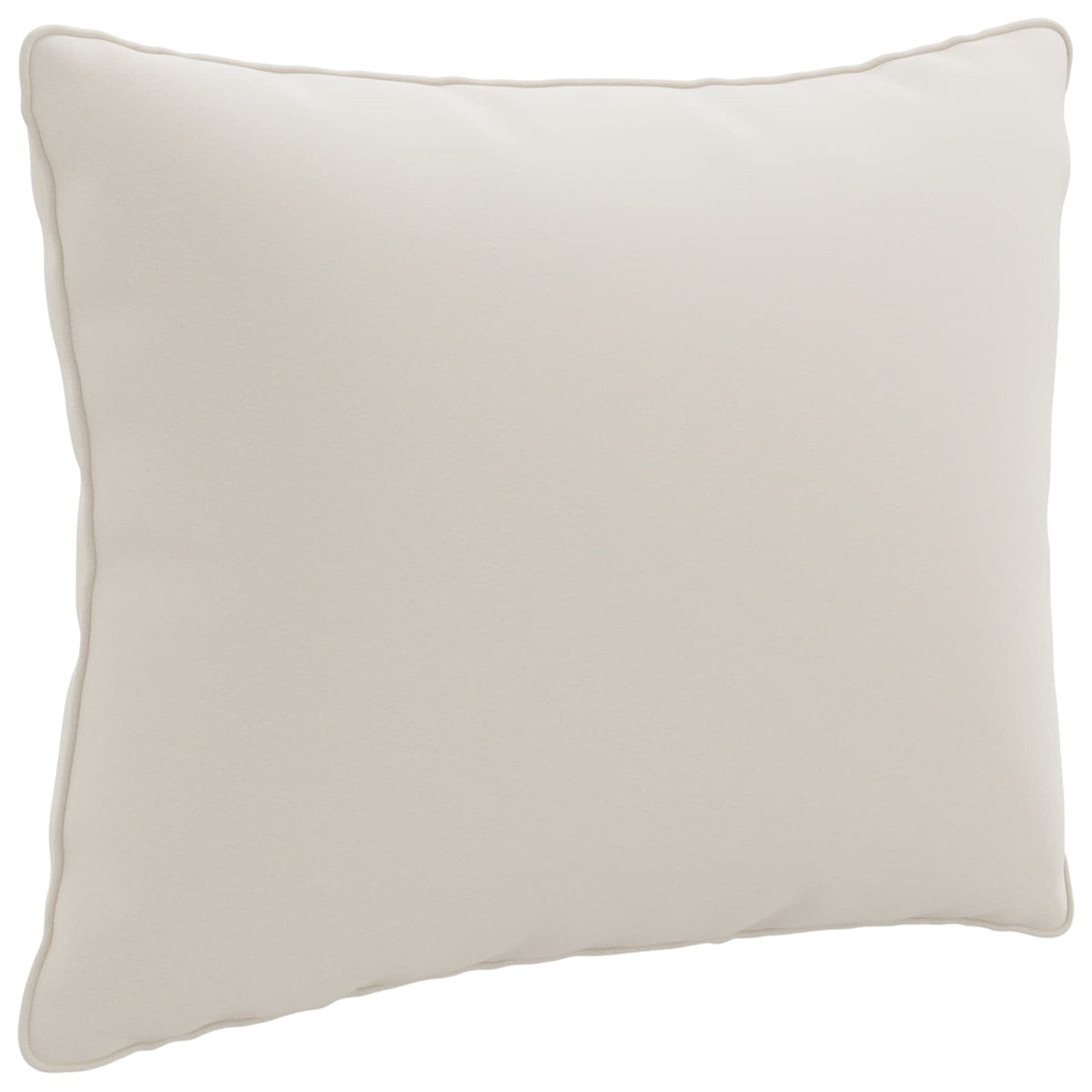 1-Delig Rugkussen PUTTEN 100% Polyester Wit 60 x 40 x 15 cm