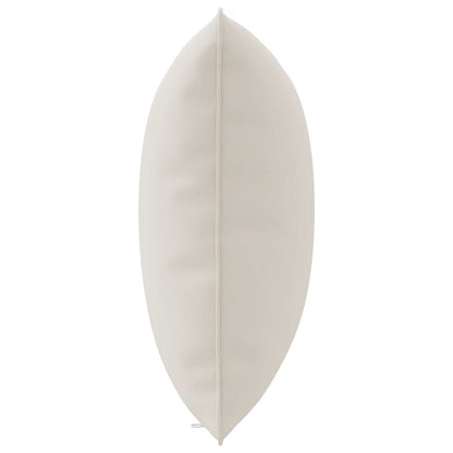 1-Delig Rugkussen PUTTEN 100% Polyester Wit 60 x 40 x 15 cm