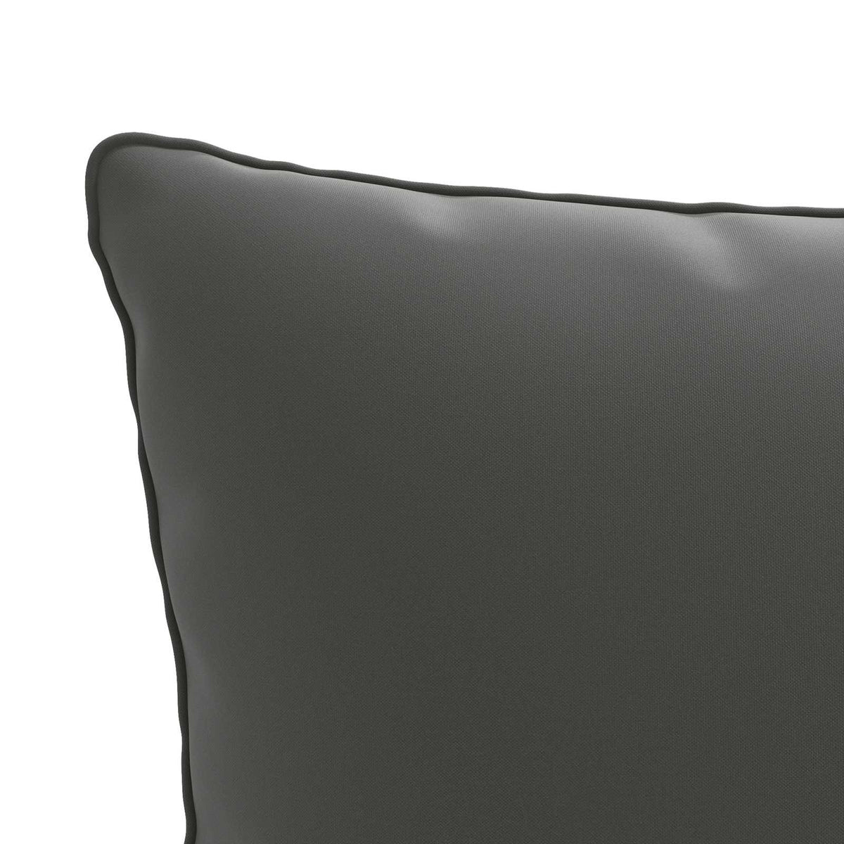 1-Delig Rugkussen PUTTEN 100% Polyester Antraciet